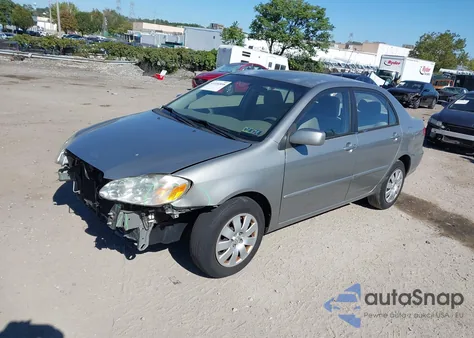 2004 Toyota Corolla Le z USA, uszkodzony, nr VIN 2T1BR32E84C310546